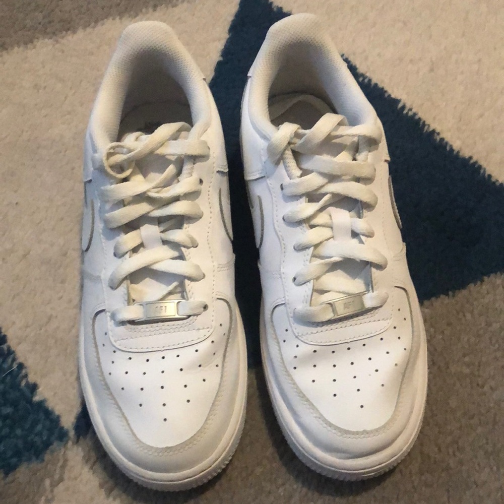 White Nike Air Force 1, size 6.5